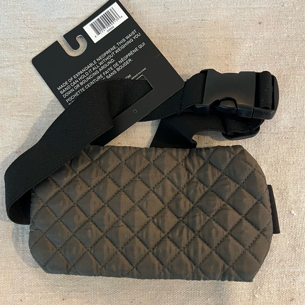 Quilted Waist Pack Bag - Picture 2 of 6